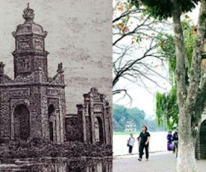 Hồ Gươm thay đổi thế nào sau hơn 100 năm