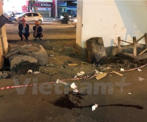 Lại nghi vấn công nhân rơi từ nhà ga đường sắt Cát Linh-Hà Đông
