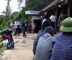 Lào Cai: Con trai cầm dao dọa giết chó, mẹ can ngăn bị chém tử vong