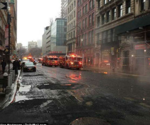 Nổ lớn rung chuyển New York đúng giờ cao điểm