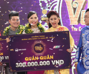 Học trò Thoại Mỹ lên ngôi Quán quân "Đường đến danh ca vọng cổ"