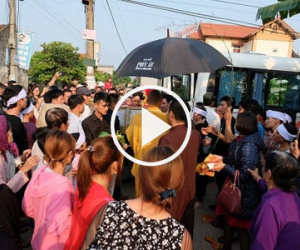 Video: Nghẹn ngào giây phút thi thể bé gái Việt bị sát hại ở Nhật về với gia đình
