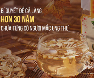 Cả làng 30 năm chưa có người mắc ung thư: Bí quyết nhờ vào một loại thảo dược dân dã