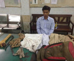 Đột nhập tòa nhà Sài Gòn Trade Center trộm tài sản xong... ngủ quên