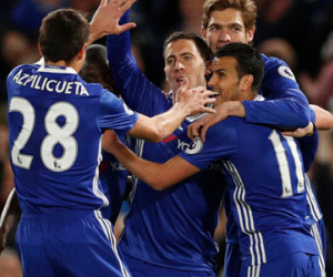 Hazard lập cú đúp, Chelsea đánh bại Man City