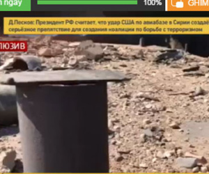 Bên trong nơi vừa bị Mỹ nã tên lửa Tomahawk ở Syria