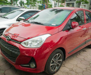 Hyundai Grand i10 2017 lăn bánh tại Hà Nội