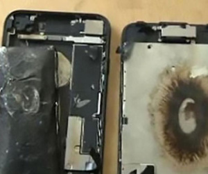 Thêm một chiếc iPhone 7 phát nổ trong lúc đang cắm sạc
