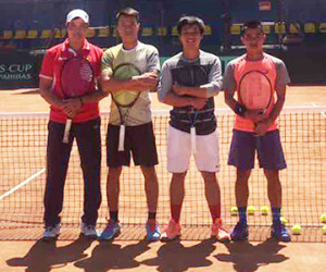 Việt Nam để Iran dẫn trước 2-0 ở Davis Cup