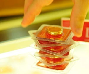 Giá vàng SJC đi xuống phiên cuối tuần