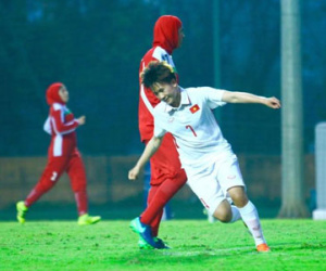 Đội tuyển nữ VN hủy diệt Iran với tỉ số 6-1