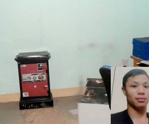 Lái xe rủ đồng bọn trộm két sắt gần 400 triệu của công ty