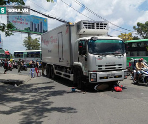 Va chạm giao thông, thai phụ bị xe tải cuốn vào gầm