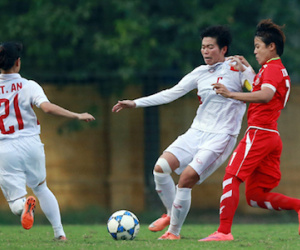 Đả bại Myanmar, nữ Việt Nam giành vé dự Asian Cup 2018