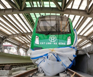 Hình ảnh tàu Cát Linh - Hà Đông chính thức lộ diện