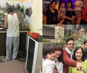 Nàng dâu khoe ảnh bố chồng rửa bát hộ, "sống chung với mẹ chồng" được yêu thương cưng chiều khiến chị em ước ao