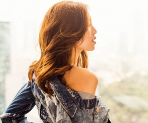 Ninh Dương Lan Ngọc cá tính với trang phục jeans, thun