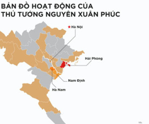 Thủ tướng Nguyễn Xuân Phúc đã làm việc với địa phương nào trong 1 năm?