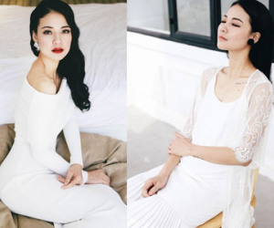 Hoa hậu Trần Thị Quỳnh diện đồ gợi cảm khoe hình xăm bí ẩn