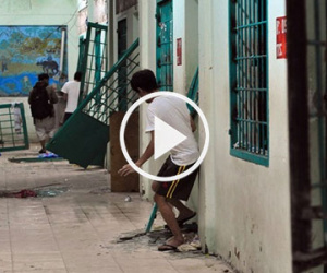 Video: Học viên cai nghiện huyết chiến, tắm máu trại cải tạo