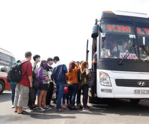 Bến xe miền Đông, miền Tây không tăng quá 40% giá vé dịp lễ 30.4