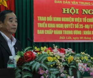 Nguyên Trưởng Ban Dân vận Tỉnh ủy Đắk Lắk bị đồn có con riêng: "Tôi chỉ nói giỡn thôi"