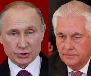 Putin đổi lịch, tiếp Ngoại trưởng Mỹ Tillerson