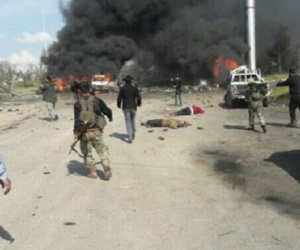 ​Xe chở người sơ tán ở Syria bị đánh bom, hàng chục người chết