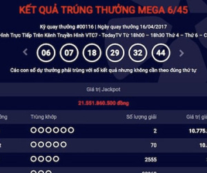 Kỷ lục vé trúng jackpot chứa nhiều bộ số nhất của Vietlott