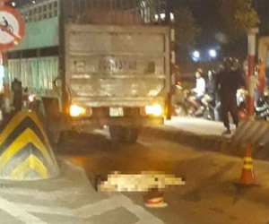 Tạm giữ tài xế cán chết thiếu tá cảnh sát giao thông