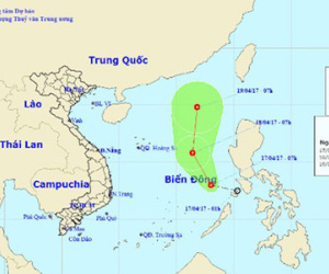 Áp thấp nhiệt đới trên Biển Đông