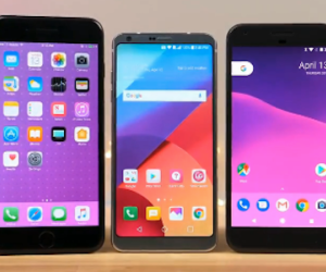 Galaxy S8 so tốc độ iPhone 7 Plus, LG G6, Google Pixel