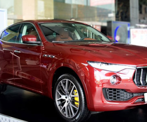 Maserati Levante bản đặc biệt trưng bày ở Sài Gòn