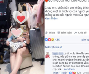 Mẹ đơn thân viết tâm thư gửi người mới của chồng khiến ai đọc cũng nhói lòng