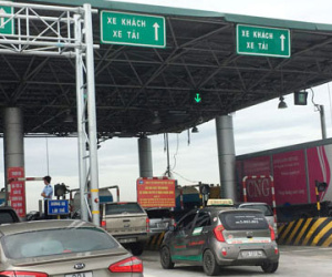 Dỡ bỏ một trạm thu phí trên cao tốc Cầu Giẽ - Ninh Bình
