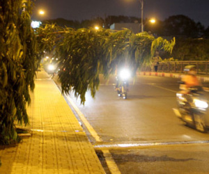 Một thanh niên chết bất thường trên hành lang cầu ở Sài Gòn