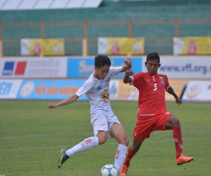 Công cùn thủ kém, U19 HAGL thảm bại trước U19 Myanmar