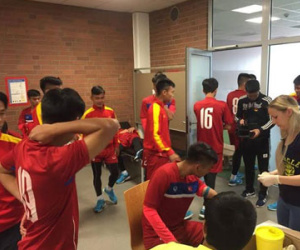 Văn Hậu, Tấn Tài khỏe nhất ở U20 Việt Nam