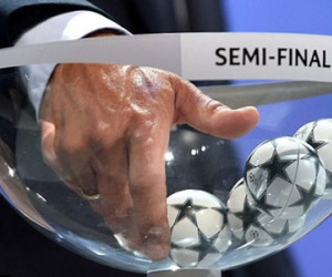 Bốc thăm chia cặp thi đấu vòng bán kết Champions League
