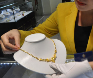 Giá vàng SJC đi xuống