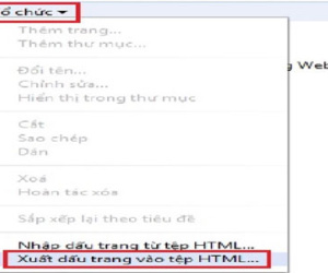 Hướng dẫn sao lưu Bookmark từ Google Chrome và Cốc Cốc