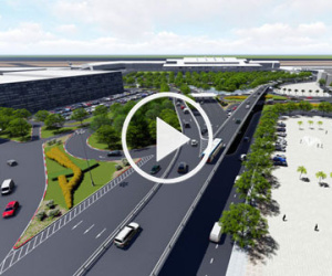 Video: Cầu vượt vào sân bay Tân Sơn Nhất sẽ xong sớm 2 tháng