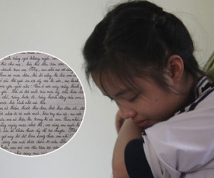 Xúc động bức thư gửi người mẹ đã mất của nữ sinh lớp 9 ở Nghệ An