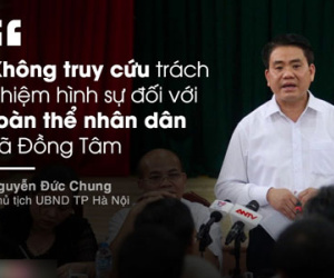10 phát ngôn ấn tượng về vụ việc tại Đồng Tâm