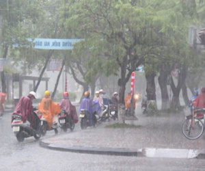 Dự báo thời tiết 24/4: Chiều tối Hà Nội mưa rào
