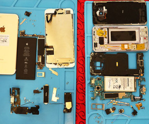 iPhone 7 dễ thay thế linh kiện hơn nhiều so với Galaxy S8
