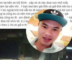 Câu chuyện đẹp: Vợ chồng nghèo ẵm con bệnh ở bến xe được tài xế taxi chở miễn phí đến viện Nhi