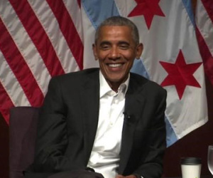 Ông Obama lần đầu xuất hiện trước công chúng kể từ khi rời Nhà Trắng