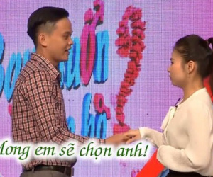 Chàng trai "lừa" cô gái chọn mình, rồi "phũ" ngay trên sóng truyền hình