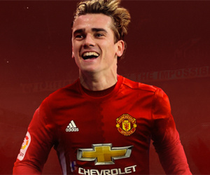 Man Utd sẽ đá thế nào nếu có thêm Griezmann